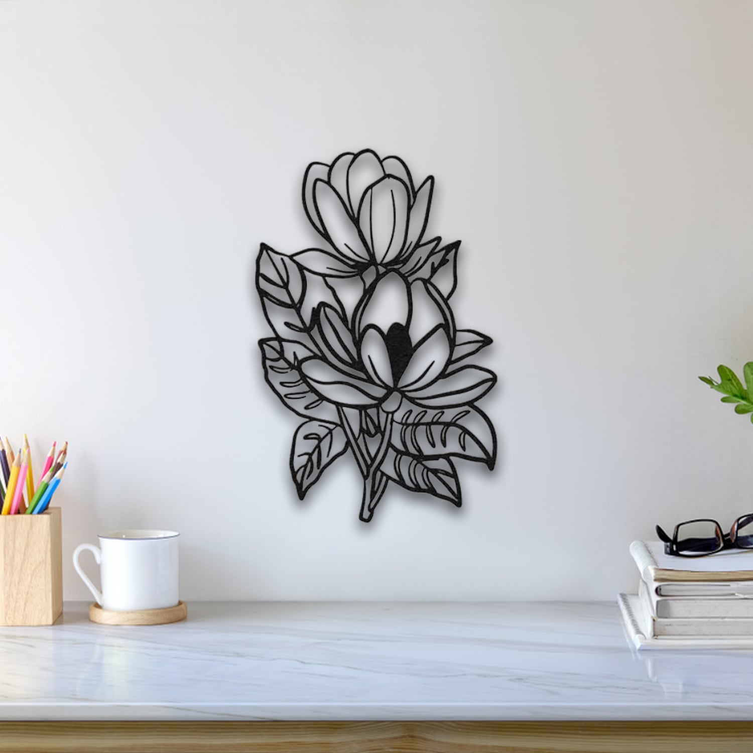 Flower Wall Art 3d model