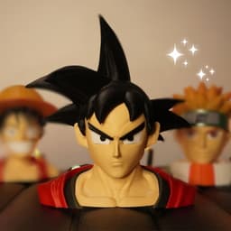 Goku By Colors 3d model