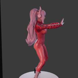 K Pop Girl v2 3d model