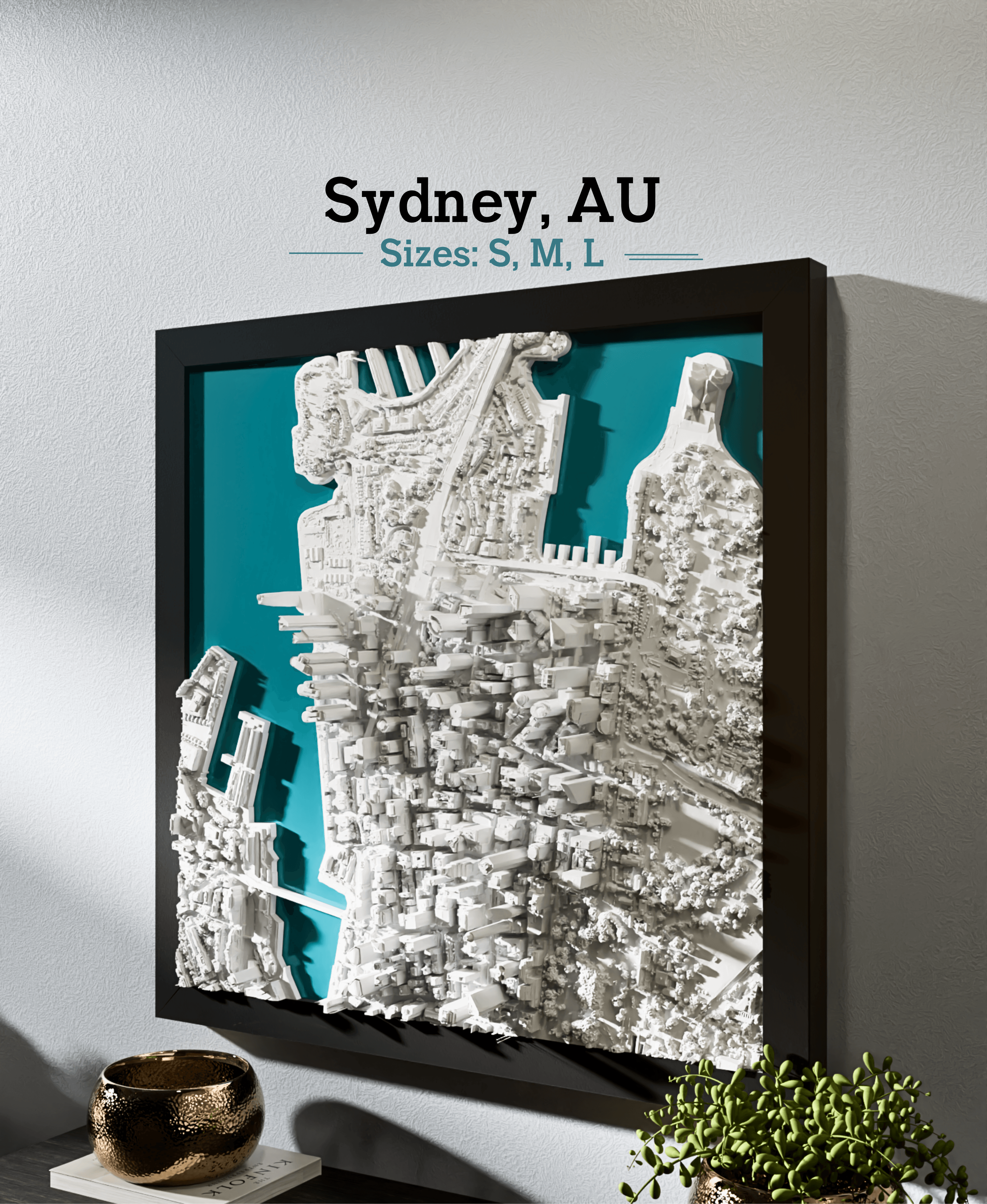 Sydney, Australia - S, M, & L 3d model
