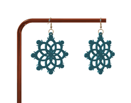 Cute keychain / earrings 3d model