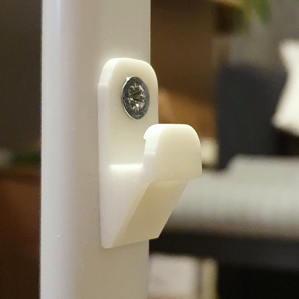 IKEA Mulig shelf hook - stronger version 3d model
