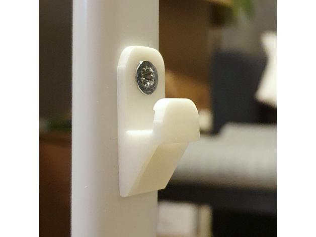 IKEA Mulig shelf hook - stronger version 3d model