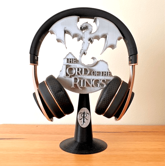 Lord of the Rings Headphone Stand 3d model
