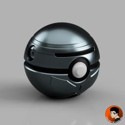 Robocop Pokeball 3d model