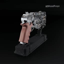 Fallout 10mm pistol - 3D Model For 3D Printing 3d model