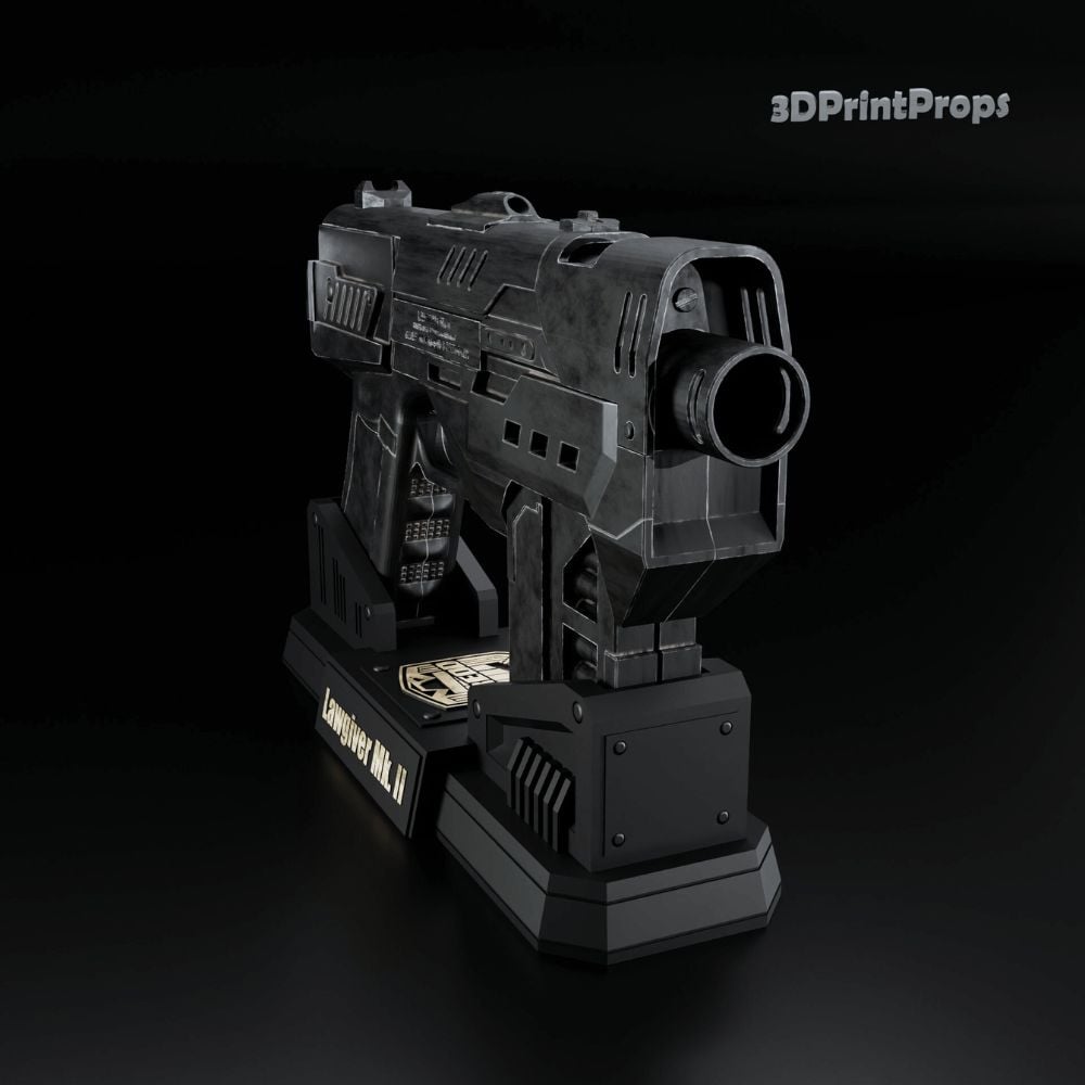 Dredd Lawgiver Mk II 3d model