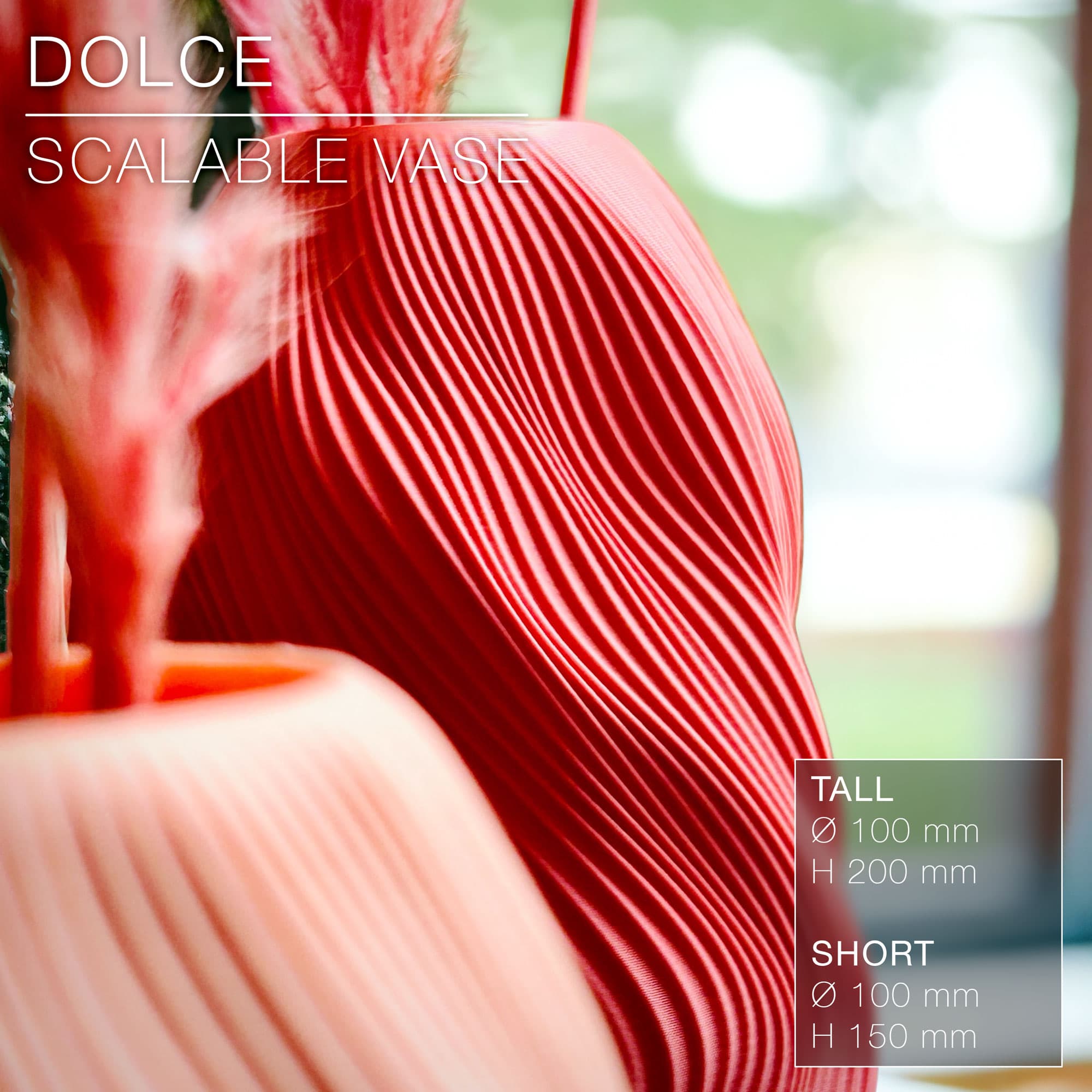 DOLCE | Scalable Vase 3d model