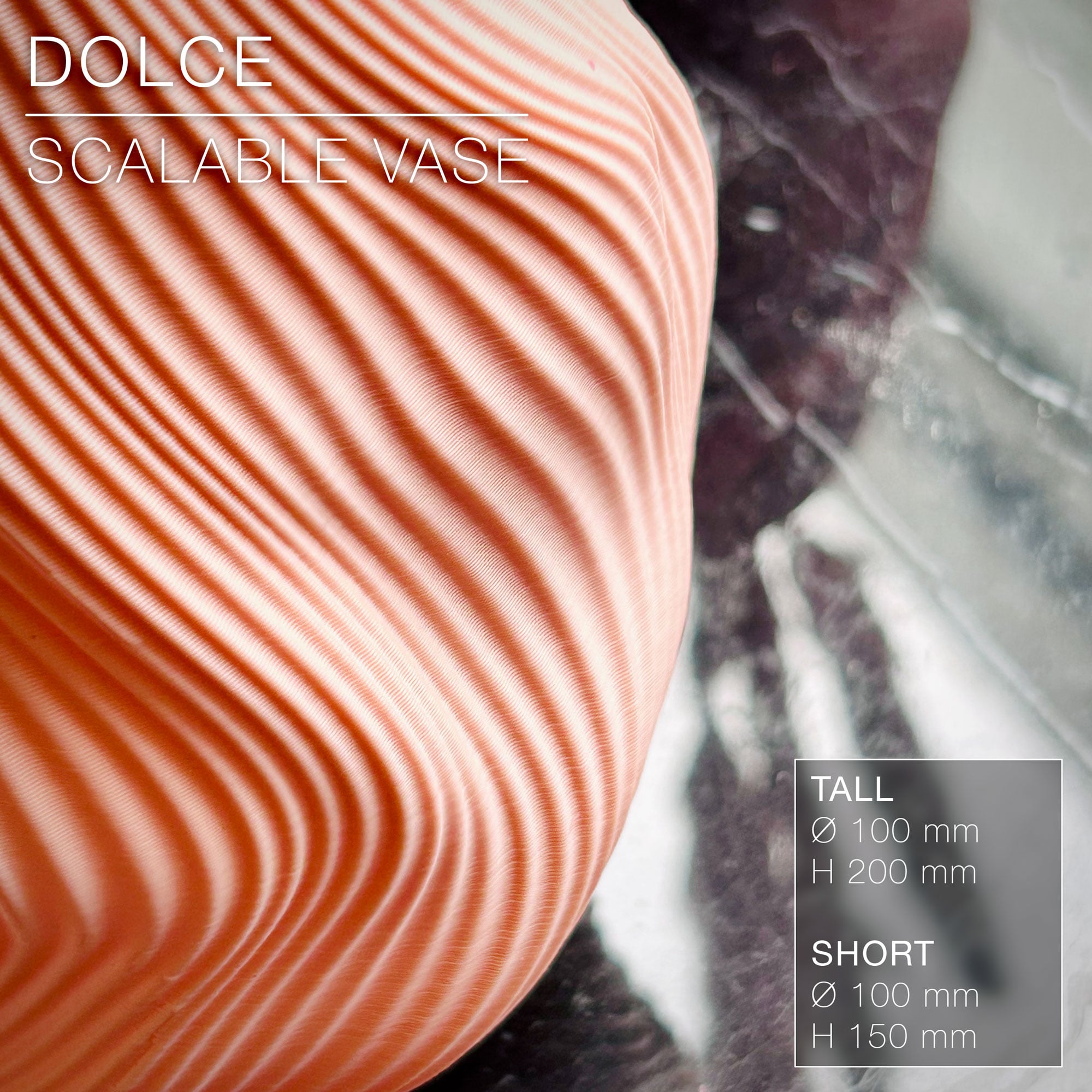DOLCE | Scalable Vase 3d model