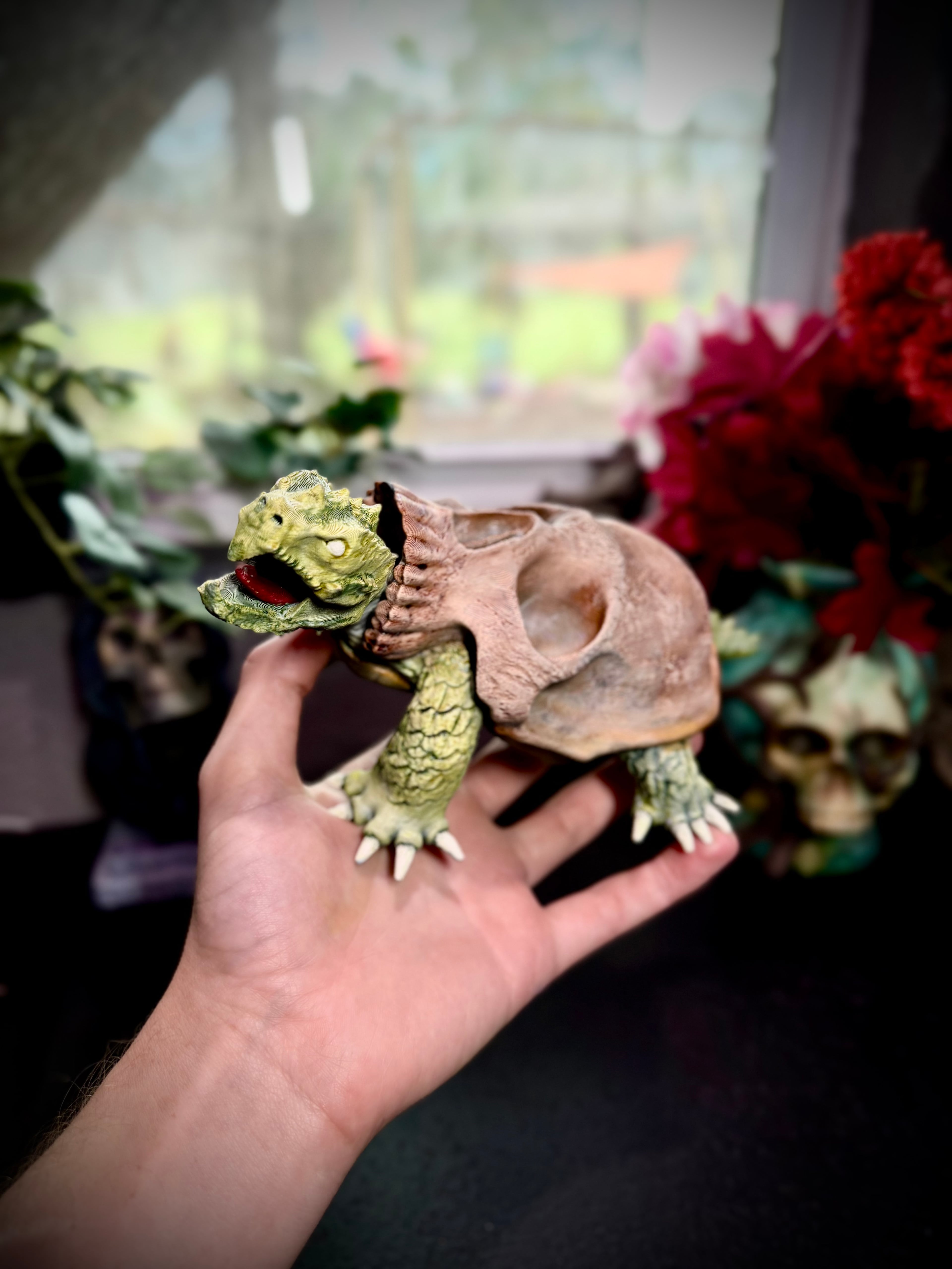Skull Snapping Turtle 3d model