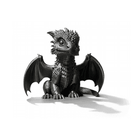 CUTE MINI DRAGON / DRAGON SCULPTURE / HOMEDECOR / GOTHIC DECOR / FIGURINE 3d model