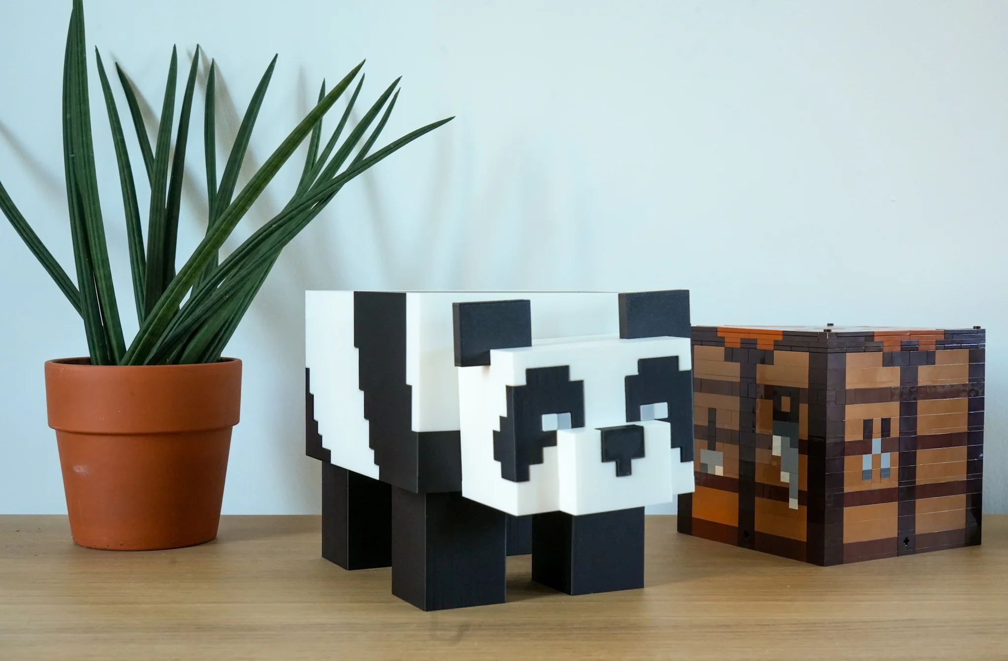 Panda Minecraft 3d model