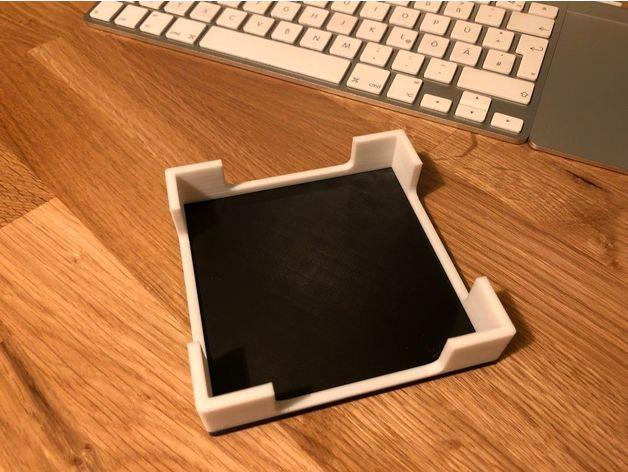 NOTE BLOCK HOLDER / ZETTELBOX - GOOD FOR RECYCLING YOUR OLD NOTES 3d model