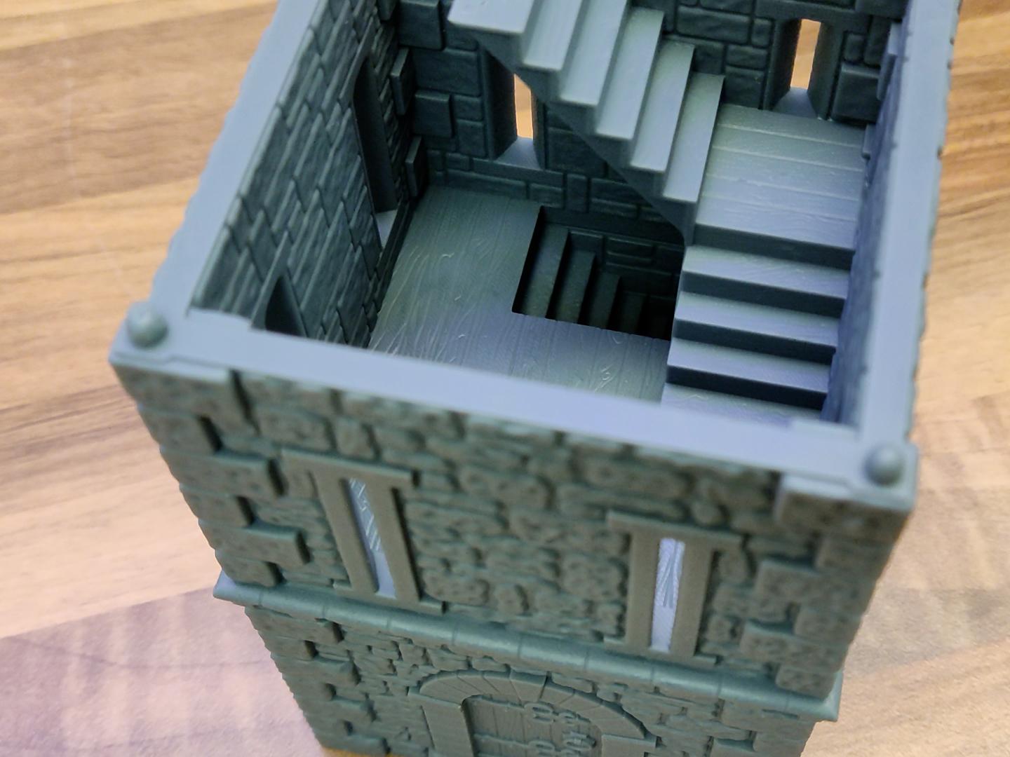 Vogland Castle / Tower (support free) 3d model