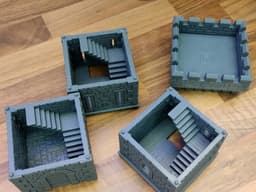Vogland Castle / Tower (support free) 3d model