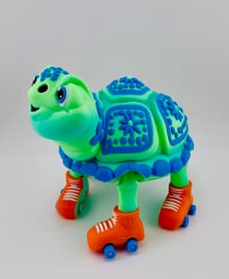 Turtle Roller Skate Flexi 3d model