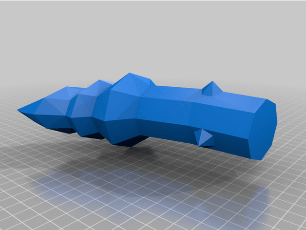 lizalfos boomerang 3d model