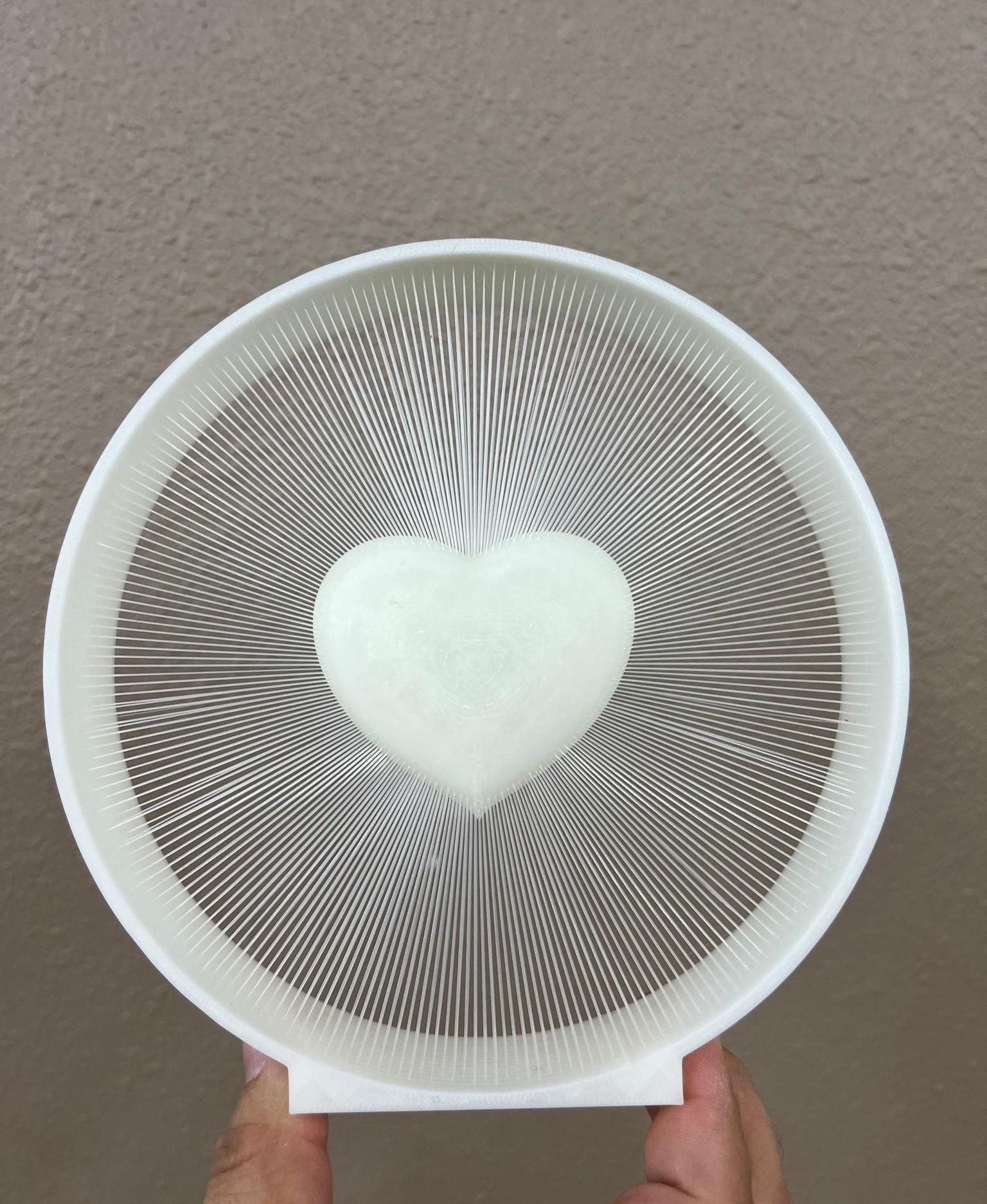 Heart Strings Artwork - beautiful print - 3d model