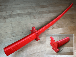 Tanjiro’s Print-in-Place Collapsing Katana 3d model