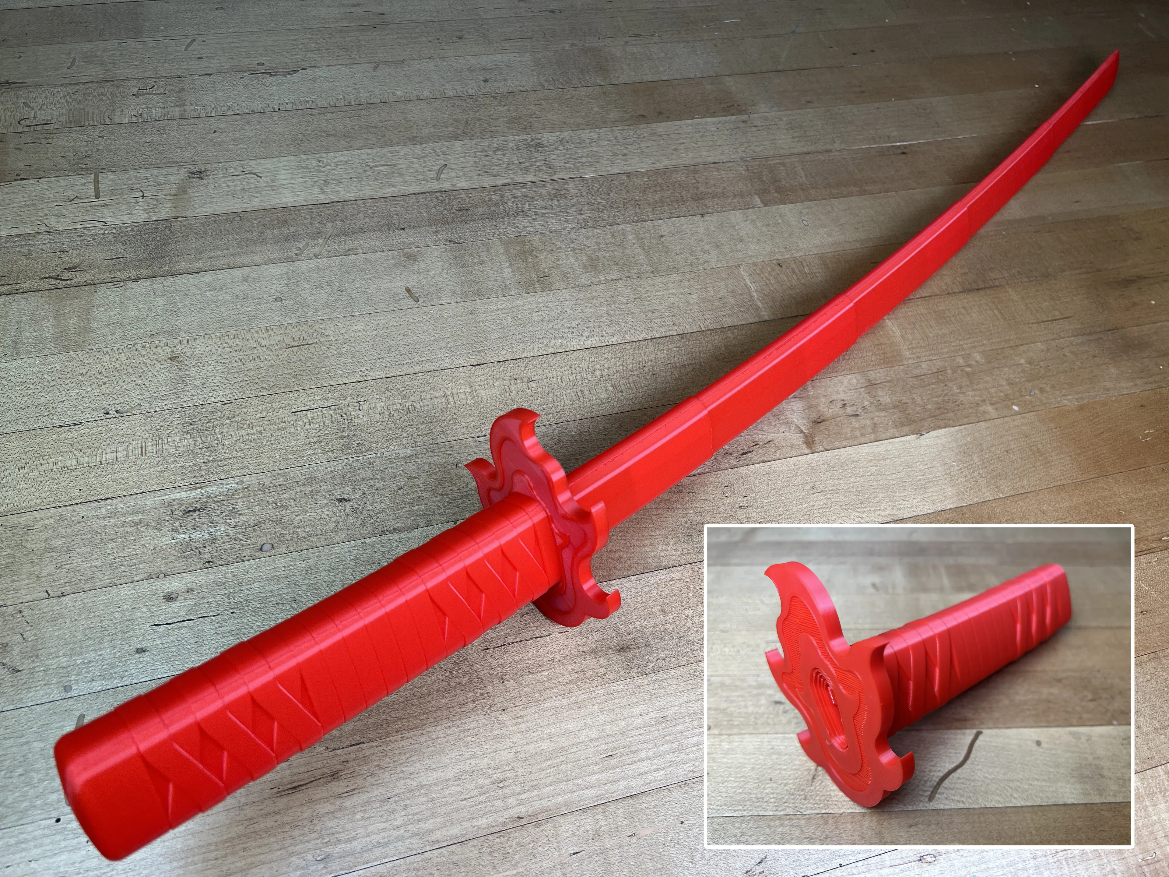 Tanjiro’s Print-in-Place Collapsing Katana 3d model