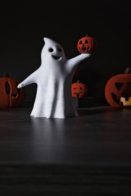 Sheet Ghost with his friend Jack O’ 3d model