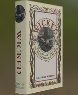 Wicked - Book Litho 3d model