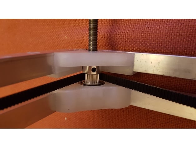 Motorized Z-Adjustable Bed for K40 Chinese Laser 3d model