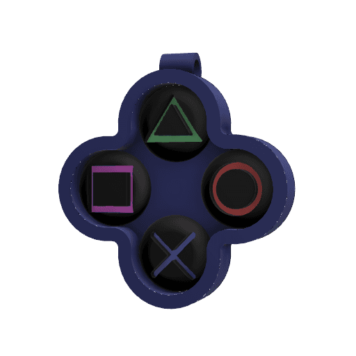 Video Game Necklace Charm 3d model