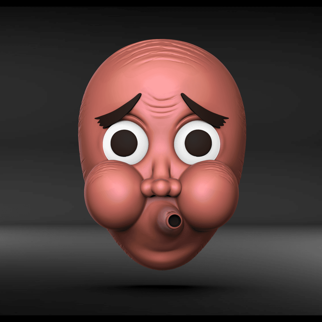 Hotaru Haganezuka Mask -Demon Slayer 3d model