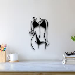 Sexy Body Wall Art 3d model