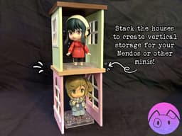 Stacking Nendo Stand - House 2 3d model