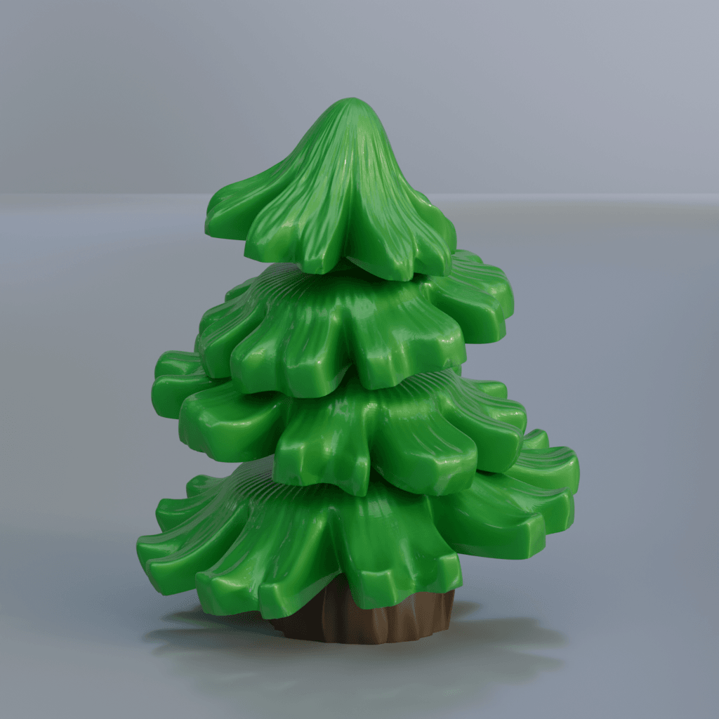 Christmas Tree Ball Joint Toy 3d model