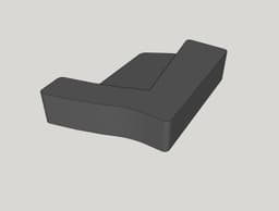 Jura S8 Milk Cleaner Container Support Shelf 3d model