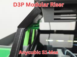 D3P riser for the Anycubic Kobra S1 Max 3d model