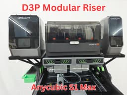 D3P riser for the Anycubic Kobra S1 Max 3d model