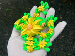 FLEXI FLOWER FROG 2026 3d model