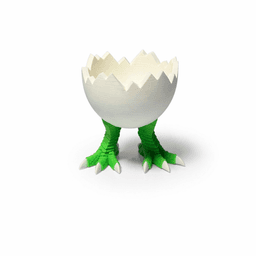 DINO - EGG HOLDER / CUTE KITCHEN DECOR / KITCHEN TOOLS / DINOSAUR EGG HOLDER 3d model