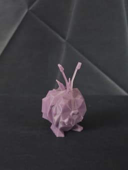 Venonat Low Poly Pokemon 3d model