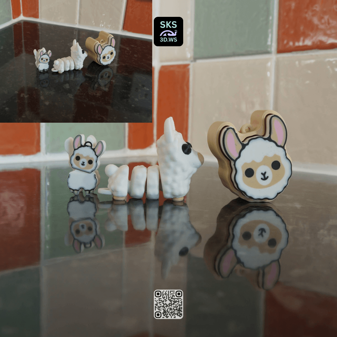 Ultimate Llama Fidget & Clicker Collection (4-in-1 Master Pack) 3d model