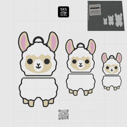 Ultimate Llama Fidget & Clicker Collection (4-in-1 Master Pack) 3d model