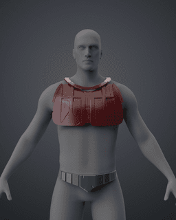 Darth Malak's Armor - Star Wars 3d model