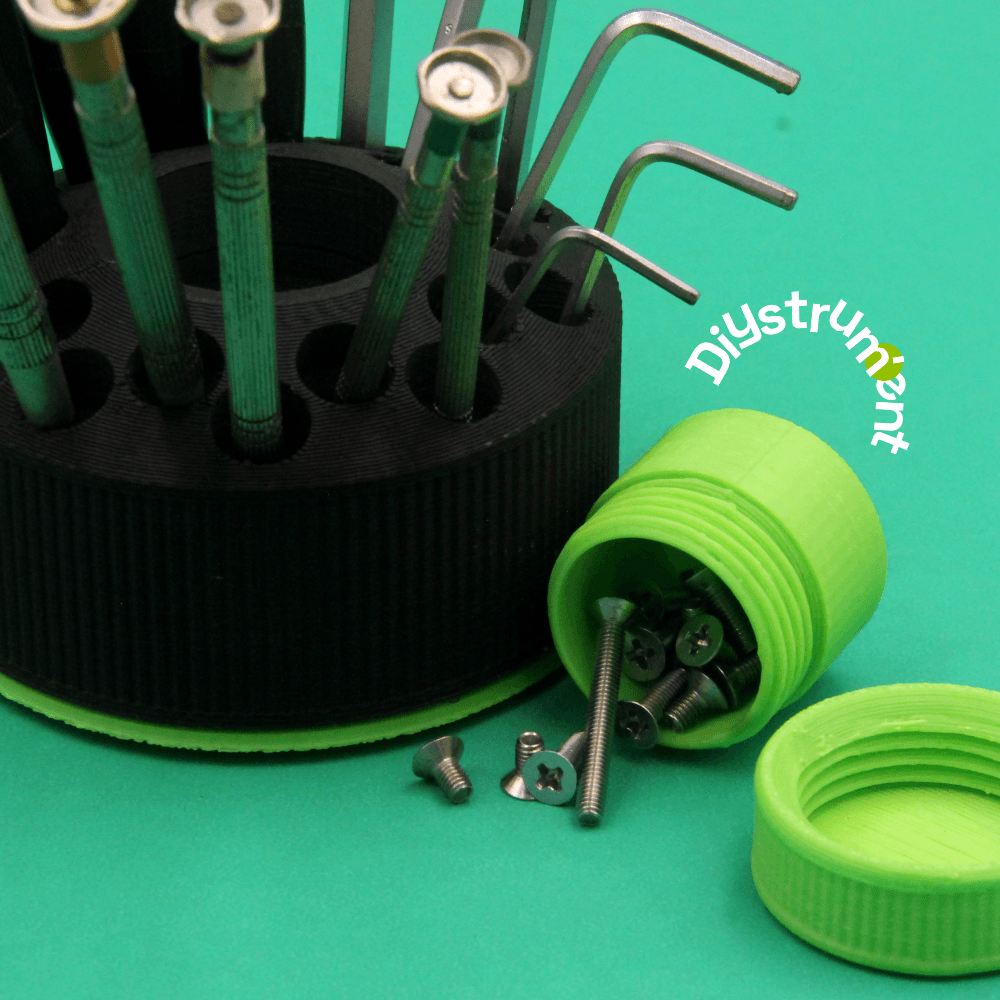 Rotating Screwdriver Stand 3d model