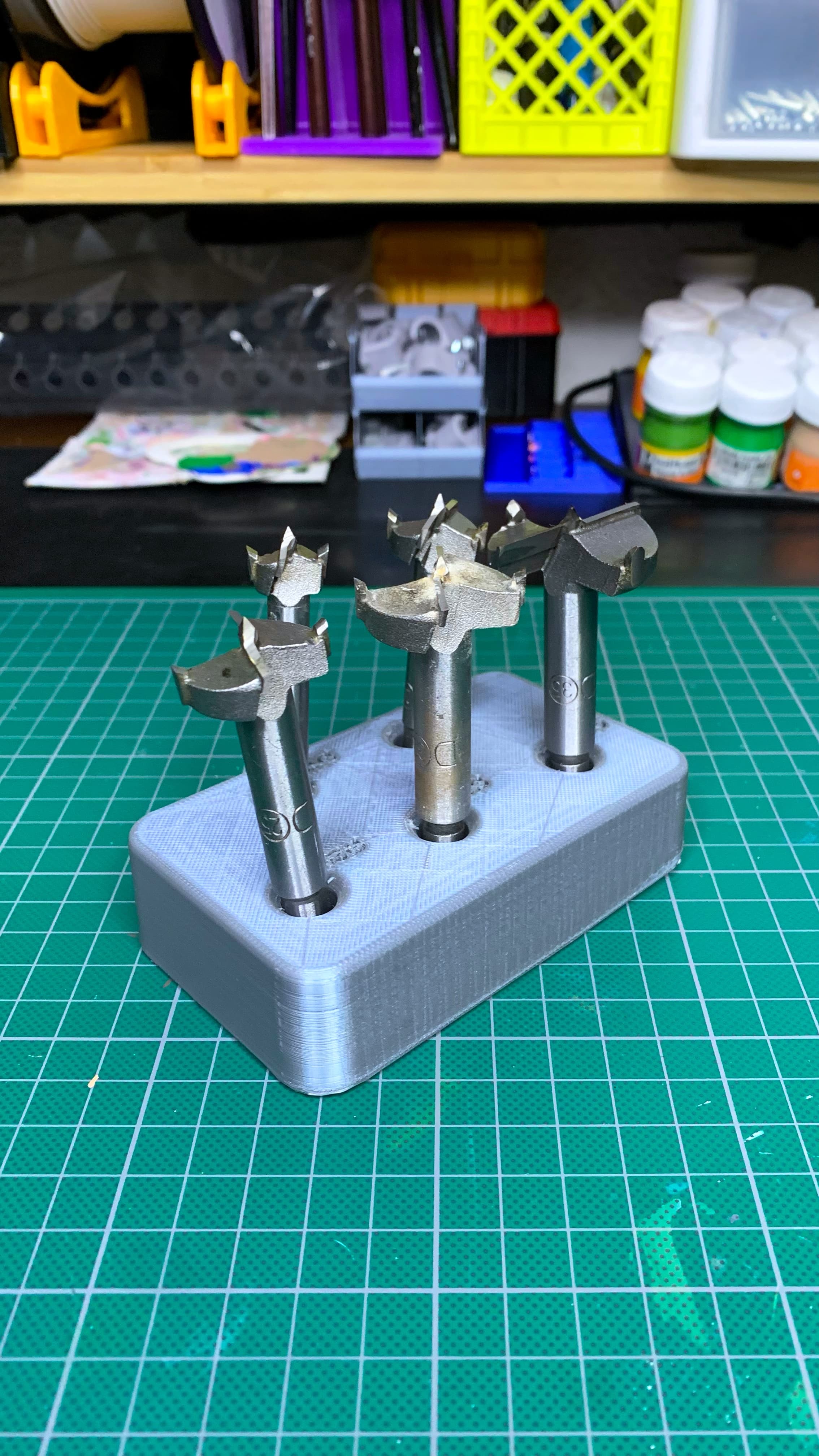 Drill Bits Organizer.stl 3d model