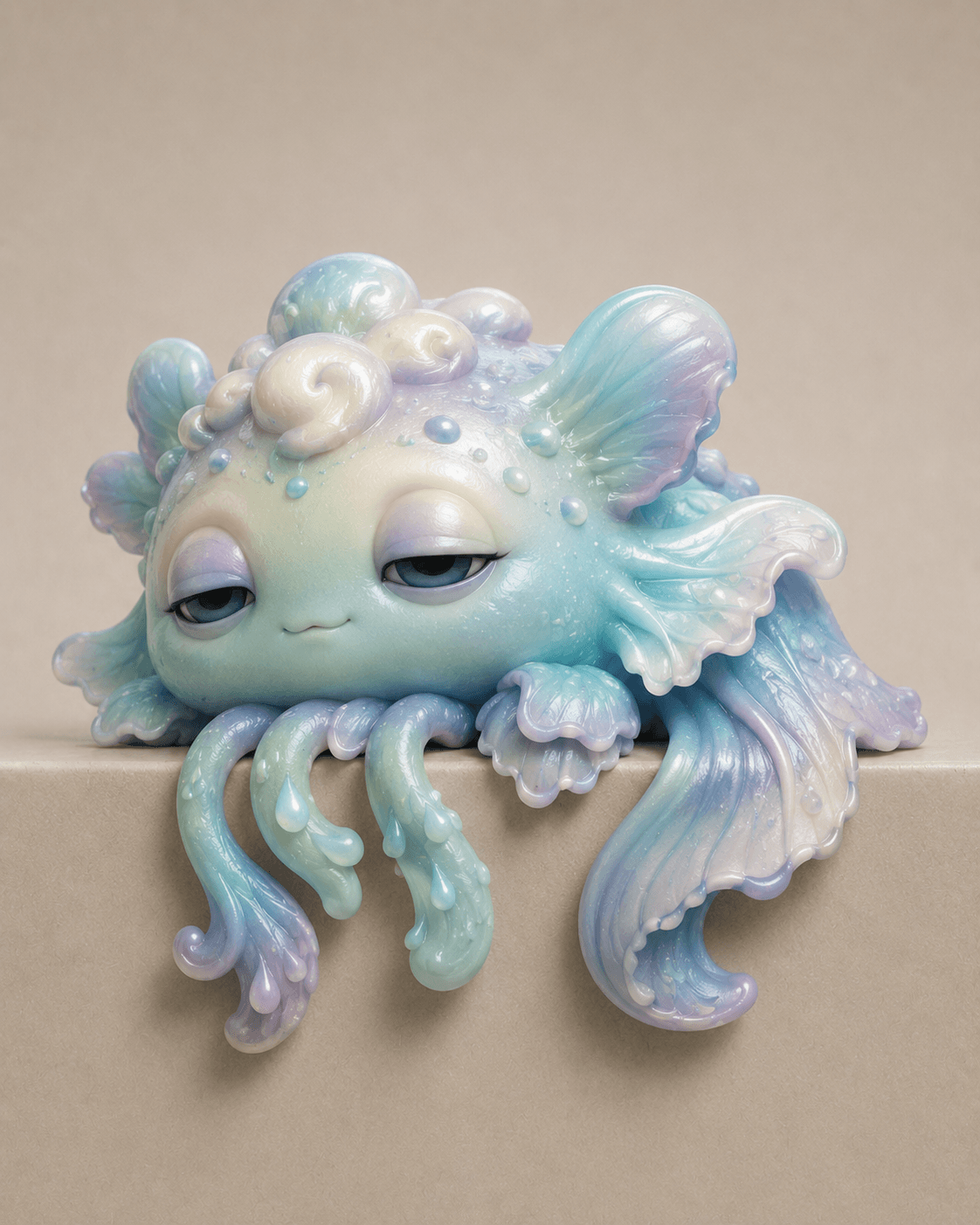 Cloudfin Floater Shelf-Sitter 3d model