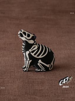 Halloween Capybara 3d model