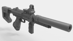 M7 SMG 3d model