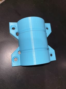 Clamp Chair stop Sinking 65mm 3d model