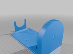 eye wash bottle wall mount 3d model
