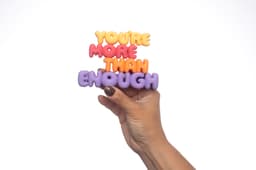 You're More Than Enough 3D Printable Decoration 3d model