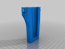 Vive Lighthouse Nail / Command Strip Wall Mount 3d model